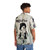 Political Migration Hawaiian Shirt with Graffiti-Inspired Design - People Back