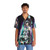 Goth Hawaiian Shirt with Anime Inspired Design - People Front