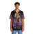 FNAF Hawaiian Shirt featuring Freddy Fazbear and Five Nights at Freddy's inspired design - People Front