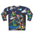Peter Pan-themed sweatshirt with Neverland, sirens, and galleon design - Back