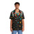 flying paper planes hawaiian shirt with graphic paper airplane print - People Front