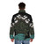 Monster Bouquet Puffer Jacket with Floral Bouquet Design - men back