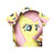fluttershy my little pony yellow pony hawaiian shirt - Back