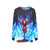 Persona 5 Joker Sweatshirt with Fire and Demon Summons - hanging