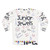 Junior jewel-tone sweatshirt for girls - Back