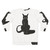 Dark cat lover wearing cozy sweatshirt - Back