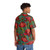 Floral peonies pattern on a Hawaiian-style shirt - People Back
