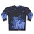 Perfect Blue Sweatshirt with Anime-Style Design - Back