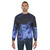 Perfect Blue Sweatshirt with Anime-Style Design - men