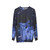 Perfect Blue Sweatshirt with Anime-Style Design - hanging