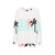 Retro 80s beach sweatshirt - hanging