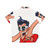 Plastic Man Hawaiian Shirt - Back