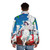 Monogatari Series Fast Love Puffer Jacket - Anime inspired outerwear with car and character designs - men back