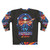 Danger Zone Military Sweatshirt - Top Gun Inspired Pilot Apparel - Back