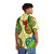 Retro Pizza Time Hawaiian Shirt featuring Teenage Mutant Ninja Turtles design - People Back