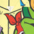 Retro Pizza Time Hawaiian Shirt featuring Teenage Mutant Ninja Turtles design - Detail