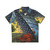 Flammarion Engraving Hawaiian Shirt with Cosmic Imagery