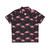 Flamingo pattern Hawaiian shirt with tropical design