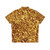 Gold sequin patterned Hawaiian shirt - Back