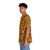 Gold sequin patterned Hawaiian shirt - People Left