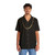 Stylish gold chain detail on a vibrant Hawaiian shirt - People Front