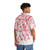 Pink Cherry Blossom Watercolor Hawaiian Shirt - People Back