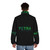Tetra Bio Pharma Puffer Jacket featuring cannabis-inspired design - men back