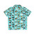 Vibrant Hawaiian shirt with duck and waterfowl pattern