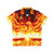 Phoenix Rising Hawaiian Shirt with Flames and Mythological Design