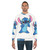 Cute Stitch Sweatshirt Featuring Lilo and Stitch Reading - men
