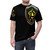 Triforce inspired graphic t-shirt featuring the iconic Zelda video game symbol - men front