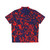 Fireblu Hawaiian Shirt with Bold Tropical Pattern - Back