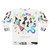 Iglooghost Neo Wax Bloom Sweatshirt featuring abstract artwork - Back