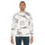 Vintage Pan Am Travel Stamps Pattern Sweatshirt - men