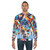Crystal Time Machine Sweatshirt with Colorful Sci-Fi Graphics - men
