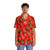 Tomato print Hawaiian style shirt - People Front