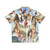 Final Fantasy VIII Hawaiian Shirt featuring characters and imagery from the popular JRPG video game