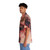 Fiery Phoenix Hawaiian Shirt with Legendary Mythical Creature Design - People Left