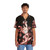 Fiery Higanbana and Fox Samurai Anime Hawaiian Shirt - People Front