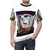 Vintage retro t-shirt with a unique graffiti-inspired old school viking design - men front