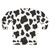 Cow spots pattern sweatshirt