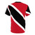 Patriotic Trinidad and Tobago T-Shirt with Flag Graphic - Back