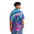 Pastel alien cotton candy acrylic painting Hawaiian shirt - People Back