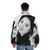 Teresa Teng, a renowned Chinese singer, wearing a puffer jacket - men back