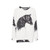 Thylacine extinct animal sweatshirt featuring Corinna's Tasmanian tiger artwork - hanging