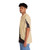 Man wearing a vibrant Hawaiian shirt with a cosmic, galaxy-inspired design - People Left