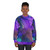 Orspell fluid art abstract colorful sweatshirt - women