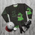 "Warhammer 40K Ork Sweatshirt 'Fer Da Emprah'" - flat lay