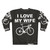 I Love My Wife Sweatshirt - Funny Couple Gift for Husband or Wife - Back