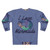 Mermaid Sweatshirt with Cute Mermaid Design - Back